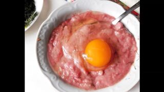 Лаваш с курицей (в духовке)
