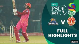 Full Highlights | Karachi Kings vs Islamabad United | Match 4 | HBL PSL 8 2023