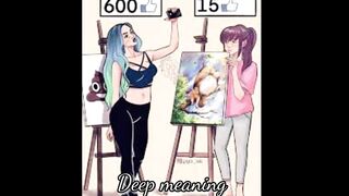 Modern world sad reality