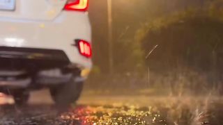 Raining