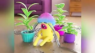 How I water my Plants, sad man cry deeply