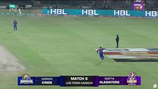 1ST INNINGS HIGHLIGHTS | KARACHI KINGS VS QUETTA GLADIATORS | MATCH 6 | HBL PSL 8