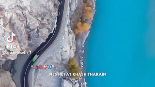 Beautiful view GB hunza atababad lake