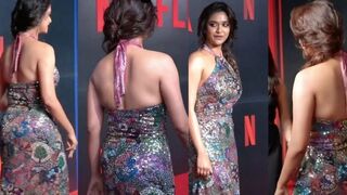 Keerthy Suresh Looking So So Hot Look Video Viral at Netflix Party ????????????