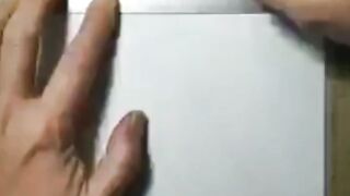 Alphabet 3d drawing N