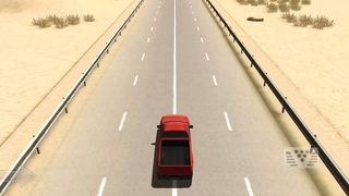 Small truck traffic race
