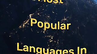 Most papular language in the world.How we search a famous language.