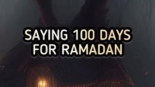 Coming of Ramzan so prepare them