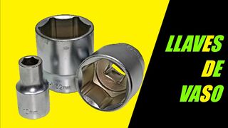 ✅LLAVES de VASO, Aprende cómo usarlas correctamente - tipos, características y usos