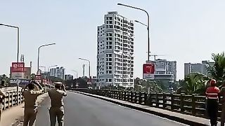 Building demolishing