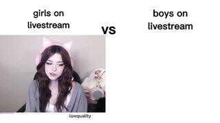 Girls Livestream vs Boys Livestream - IShowspeed | Funny Video | 2023