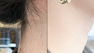 Women Cuban Link Chain Gold Plated Dangle Earrings Rock Punk Jewelry Wholesale