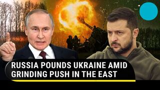 Putin's forces unleash missile barrage as combat intensifies