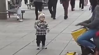 CHILD ENJOYING