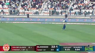 Incredible catch by Usman mir HBL PSL 8 MI2T 2023