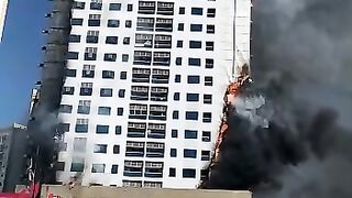 Fire in Ajman