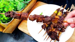 Beef kabab with cheese