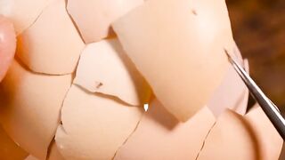 Hand-made egg craft and art 2023