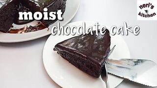 Super moist chocolate cake without oven ????