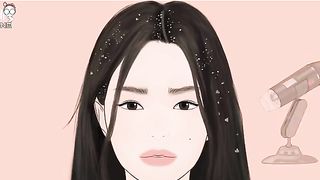 hair caring hair damge