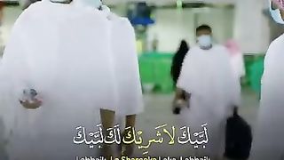 Hajj 2023 Labbaik Allahumma Labbaik Talbiyah Arabic With English Subtitles Hajj Status With Lyrics