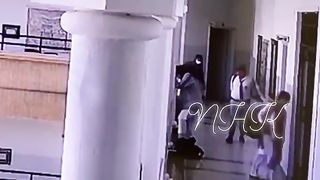 City School Hyderabad Girl Killed CCTV