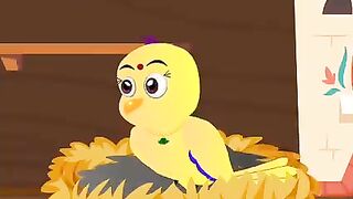 हिंदी कार्टून | Greeb Maa Ki Kahani | Tuni Chidiya Wala Cartoon |Hindi Kahani