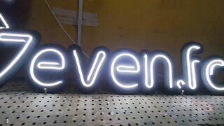 My work neon..
