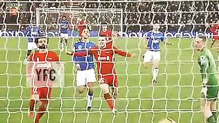 Salah in Liverpool Enjoy alike boss angle of an exquisite counter-attack