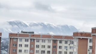 Beautiful place and cloudy on mountain