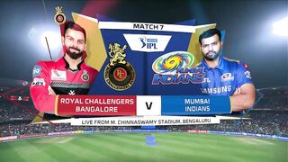 Match 7 | RCB VS MI | IPL 2019