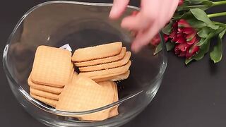 The best dessert with oranges I have ever eaten! 5 minute recipe! No bake, no oven