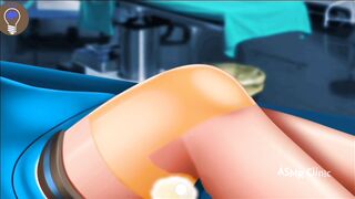 Leg joint surgery animation|ASMR Surgery hospital simulation