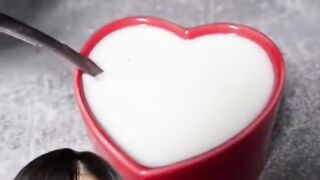 Amazing Chocolate powder and Milk Hack????  #shortsvideo #hacks #shorts.