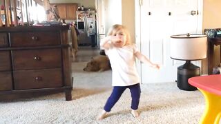 Little Girl Cute dance #
