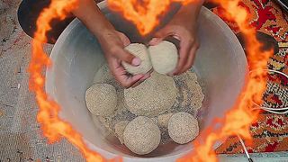 Talha ASMR- crunchy sand+cement ASMR- relaxation- videos--sand ASMR crumbling sound crushing sound