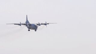 Military Aircraft landing