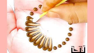 Easy henna design for beginners