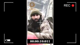 Кадыров показал видео боя на Украине