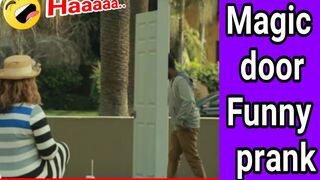 Magic Door Funny Prank to people 2023