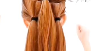 Beautiful and messy hair bun, quick tutorial.