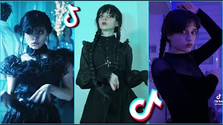 Dance Dance Dance With My Hands - Wednesday Adams Dance TikTok Challenge #dance #wednesdayaddams