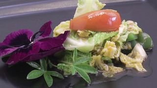 Cabbage tomato stir and fry