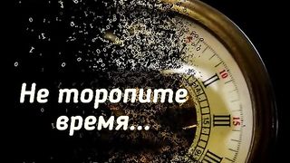 Не торопи время