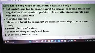 5 Easy Ways To Maintain a Healthy Body