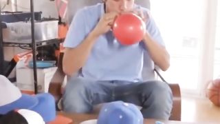 funny magic trick with balloon | Funnyspot