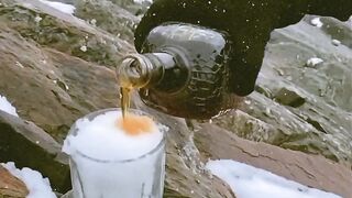 Alcohol is injuries to health but in cold it not be ????