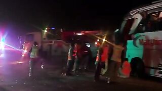 موٹروے پرکلر کہار کے قریب بس حادثہ میں 10 افراد جاں بحق