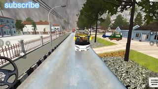 Bus games bus simulator indonetia map mod bussid