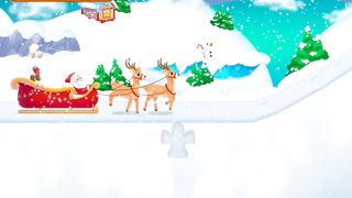 Celebration with Santa,so collecting all the animals